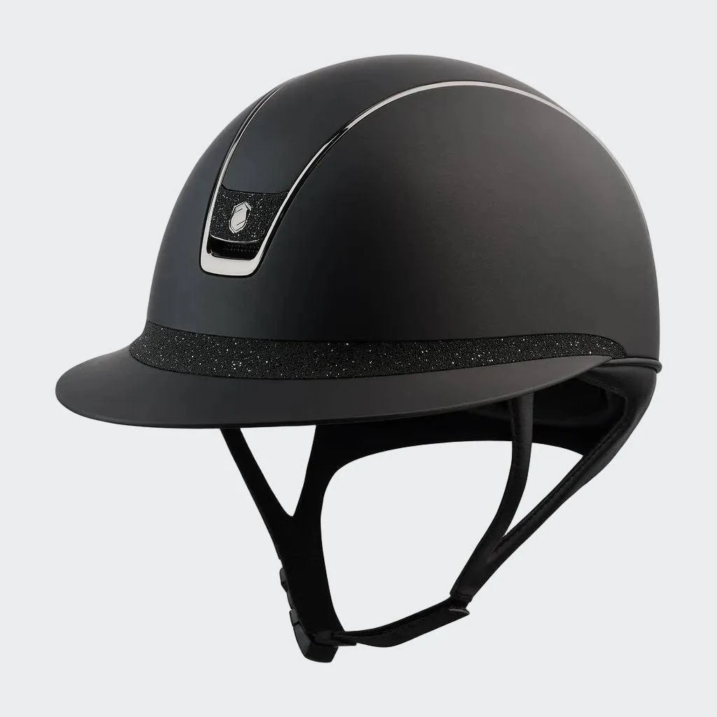 SAMSHIELD Kask Miss Shield 2.0 Shadowmatt Crystal Fabric Black